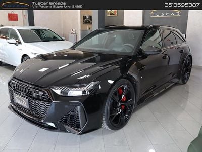 Usata Audi RS6 Ambiente 600 CV (441 kW) 2022 Nero Station wagon