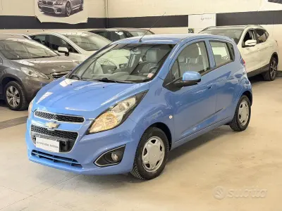 Usata Chevrolet Spark LT 65 CV (47 kW) 2013 Blu Utilitaria