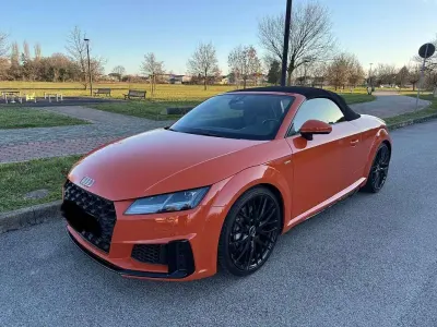 Usata Audi TT Roadster S-Line 245 CV (180 kW) 2019 Arancione Cabrio