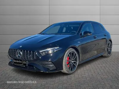 Begagnad Mercedes A35 AMG AMG Line Premium Plus 306 HK (225 kW) 2023 Svart Sedan