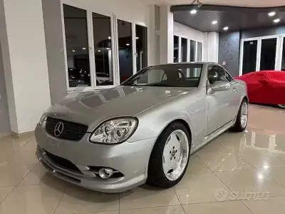 Usata Mercedes SLK200 163 CV (119 kW) 2000 Grigio Cabrio