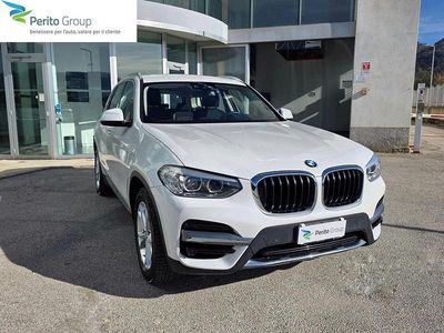 Usata BMW X3 Advantage 190 CV (139 kW) 2019 Bianco / metallizzato SUV