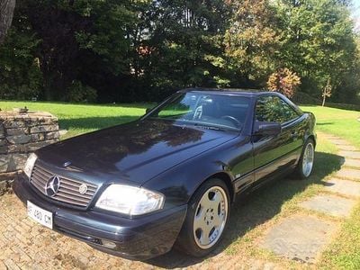 Usata Mercedes SL500 320 CV (235 kW) 1995 Blu/azzurro Cabrio