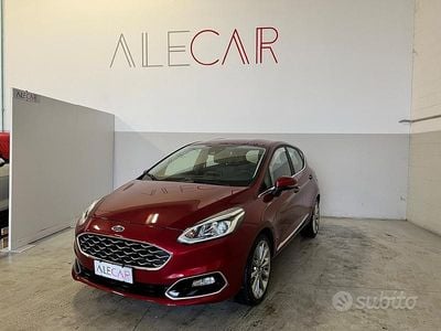 Usata Ford Fiesta Vignale 86 CV (63 kW) 2018 Rosso Utilitaria
