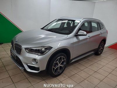 Usata BMW X1 Advantage 150 CV (110 kW) 2018 Argento SUV
