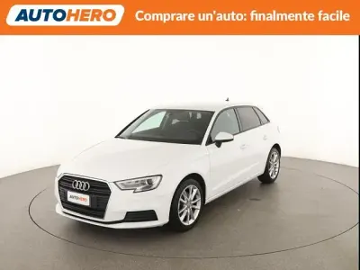 Usata Audi A3 116 CV (85 kW) 2018 Bianco Berlina