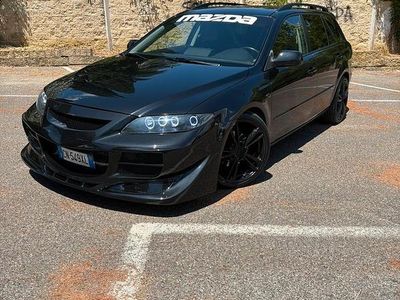 Usata Mazda 6 Inclusive 136 CV (100 kW) 2004 Nero Station wagon
