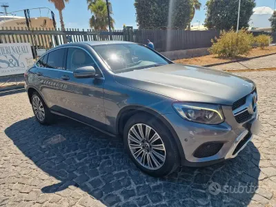 Usata Mercedes GLC250 Exclusive 204 CV (150 kW) 2018 Grigio Coupé