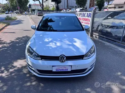 Usata VW Golf VII 110 CV (80 kW) 2015 Bianco Berlina