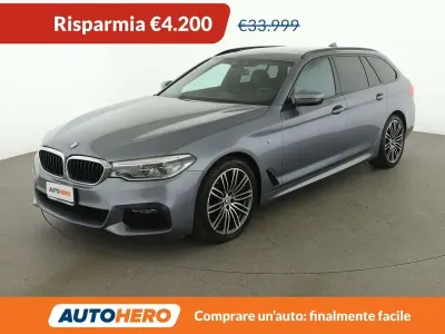 Begagnad BMW 520 M Sport 190 HK (139 kW) 2020 Blå Kombi