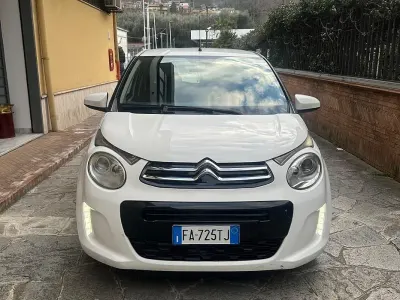 Second-hand Citroën C1 82 CP (60 kW) 2015 Alb Hatchback