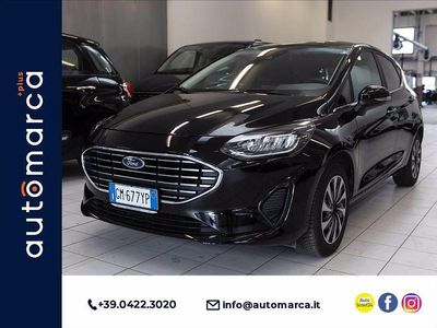 Usata Ford Fiesta Titanium 75 CV (55 kW) 2023 Nero metallizzato Berlina