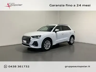 Usata Audi Q3 S-Line 150 CV (110 kW) 2020 Bianco SUV