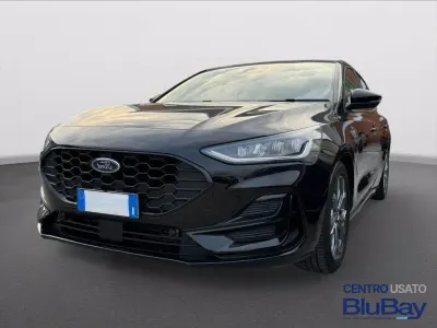 Usata Ford Focus ST-Line 125 CV (91 kW) 2024 Nero Berlina
