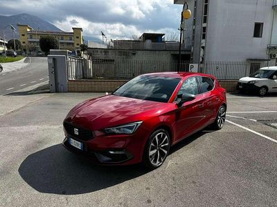 Usata Seat Leon FR 131 CV (96 kW) 2022 Rosso Berlina