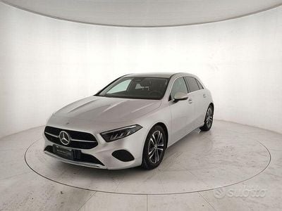 Usata Mercedes A180 Progressive 136 CV (100 kW) 2023 Grigio Berlina