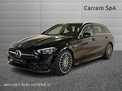 Usata Mercedes C220 Advanced Plus 200 CV (147 kW) 2025 Nero ossidiana Station wagon