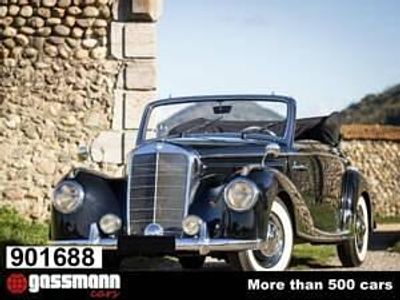 Usata Mercedes 220 80 CV (58 kW) 1952 Nero Cabrio
