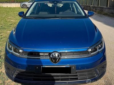 Begagnad VW Polo Life 95 HK (69 kW) 2023 Blå Halvkombi