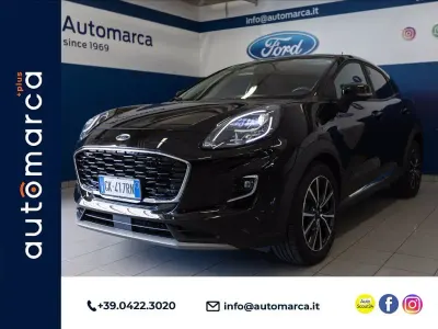 Usata Ford Puma Titanium S 125 CV (91 kW) 2022 Agate black (metallizzato) SUV