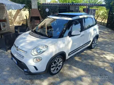 Usata Fiat 500L Trekking 105 CV (77 kW) 2015 Bianco Monovolume