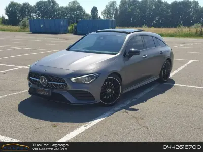 Usata Mercedes CLA200 Shooting Brake AMG line 150 CV (110 kW) 2020 Grigio Station wagon