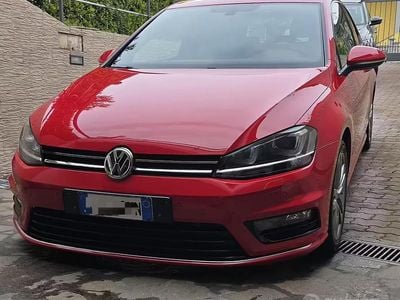 Usata VW Golf VII Edition 150 CV (110 kW) 2016 Rosso Utilitaria