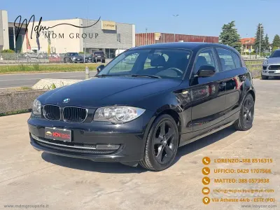 Usata BMW 118 Efficient Dynamics 143 CV (105 kW) 2010 Nero Utilitaria