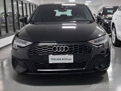 Usata Audi A3 Advanced 116 CV (85 kW) 2021 Nero Berlina