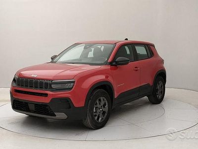 Usata Jeep Avenger Longitude 101 CV (74 kW) 2024 Rosso SUV