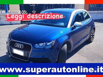 Usata Audi A1 Attraction 90 CV (66 kW) 2012 Blu Utilitaria