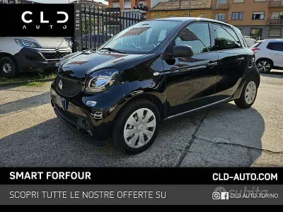 Usata Smart ForFour Passion 61 CV (44 kW) 2015 Nero Utilitaria