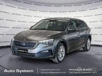 Usata Skoda Scala Style 110 CV (80 kW) 2023 Grigio grafite Utilitaria