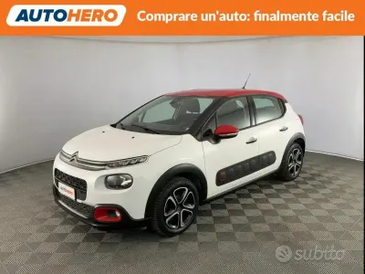 Usata Citroën C3 PureTech 83 CV (61 kW) 2018 Bianco Utilitaria