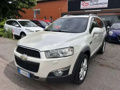 Usata Chevrolet Captiva LTZ 184 CV (135 kW) 2011 Bianco SUV