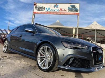 Usata Audi RS6 Ambiente 560 CV (411 kW) 2015 Grigio Station wagon