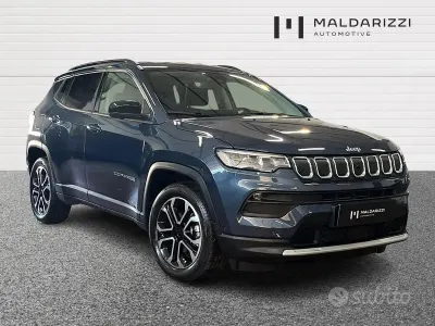 Usata Jeep Compass Limited 131 CV (96 kW) 2023 Blu SUV
