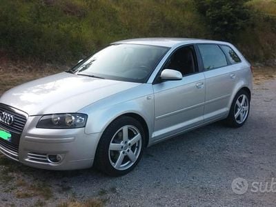 Usata Audi A3 Ambition 140 CV (102 kW) 2005 Grigio Utilitaria