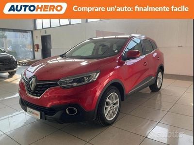 Usata Renault Kadjar 110 CV (80 kW) 2017 Rosso SUV