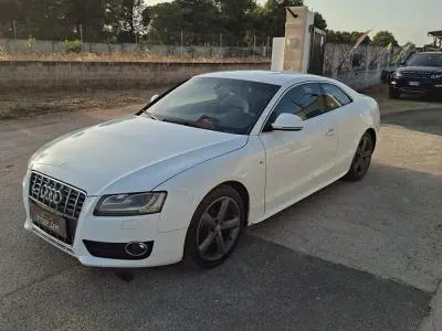 Usata Audi A5 Ambiente 190 CV (139 kW) 2008 Bianco Coupé