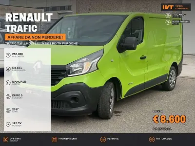Usata Renault Trafic 125 CV (91 kW) 2017 Verde Monovolume