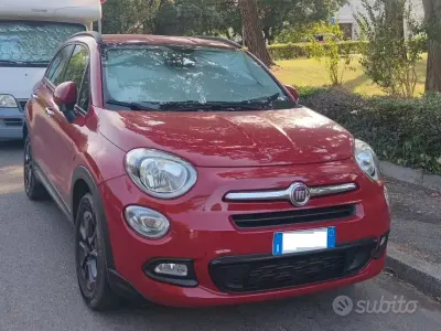 Usata Fiat 500X Pop Star 95 CV (69 kW) 2017 Rosso SUV