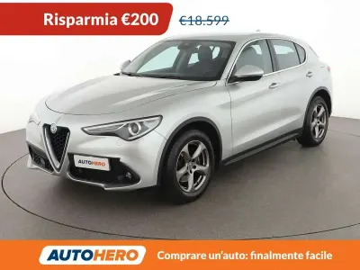 Usata Alfa Romeo Stelvio Super 179 CV (131 kW) 2017 Argento SUV