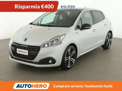 Usata Peugeot 208 Allure 110 CV (80 kW) 2018 Bianco Utilitaria