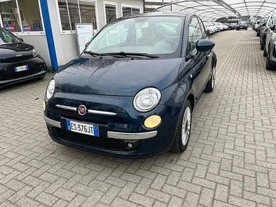 Usata Fiat 500 Lounge 69 CV (50 kW) 2013 Blu Utilitaria