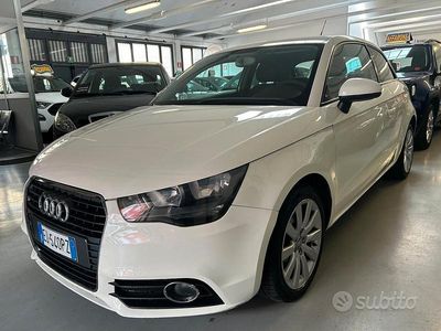 Usata Audi A1 Ambition 86 CV (63 kW) 2010 Bianco Utilitaria