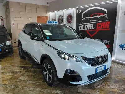 Usata Peugeot 3008 GT-line 131 CV (96 kW) 2019 Bianco SUV