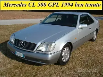 Usata Mercedes CL500 326 CV (239 kW) 1994 Grigio Coupé