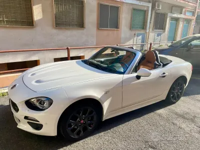 Usata Fiat 124 140 CV (102 kW) 2017 Bianco Cabrio