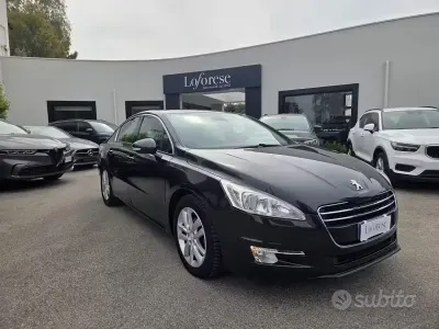 Usata Peugeot 508 Business-Line 140 CV (102 kW) 2012 Nero metallizzato Berlina